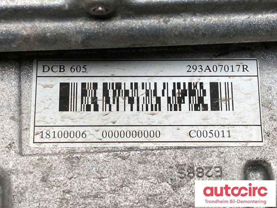 Batterilader (OBC - On Board Charger) til Renault Zoe 2019-->> (Fase 2)  (293A07017R|)