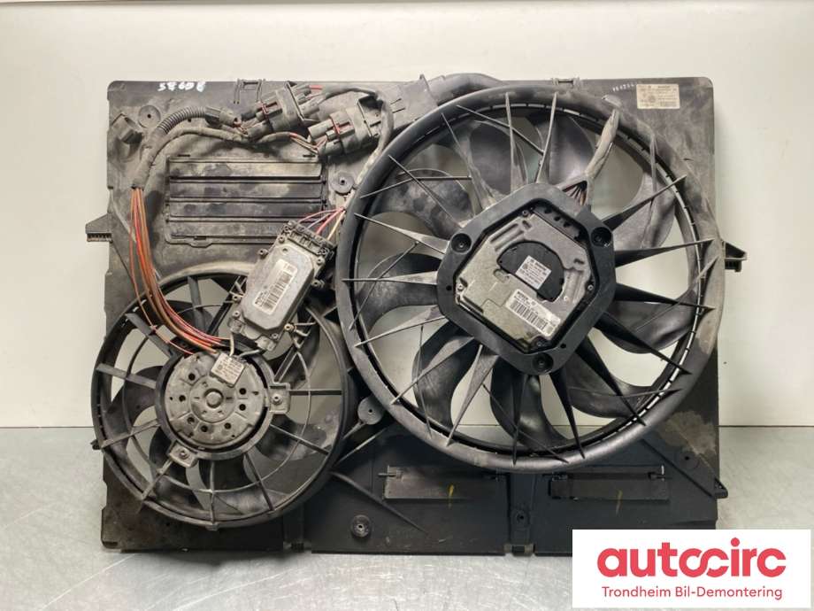 Kjølevifte elektrisk til Audi Q7, 2010-2015 (Type I, Fase 2)  (7L0959455F)