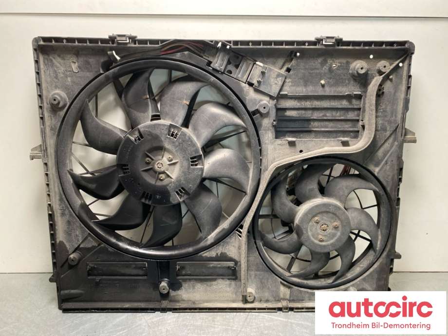 Kjølevifte elektrisk til Audi Q7 2010-2015 (Type I, Fase 2)  (7L0959455F|7L0959455E|)