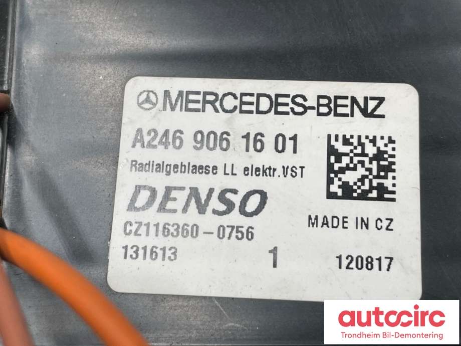 Varmeapparat motor til Mercedes A-Klasse 2012-2018 (W176) (W176) (A2469061601|)