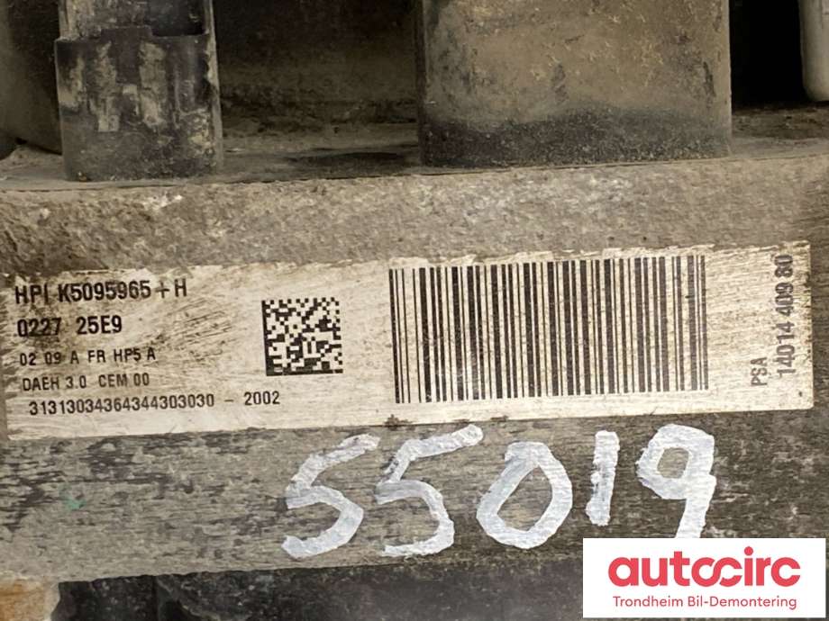 Servo pumpe elektrisk til Peugeot Expert 2007-2016 (Type II) (4007 VH|16 290 888 80|)