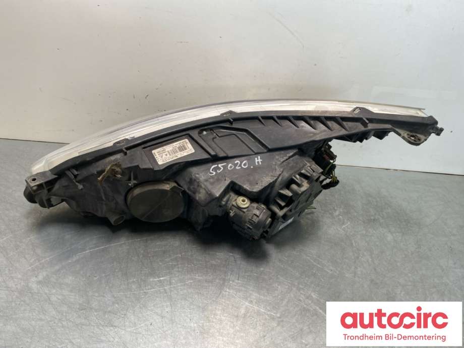 Frontlykt høyre halogen til Citroën C4 2004-2011 (Type I) (9680687180|6206 L6|)