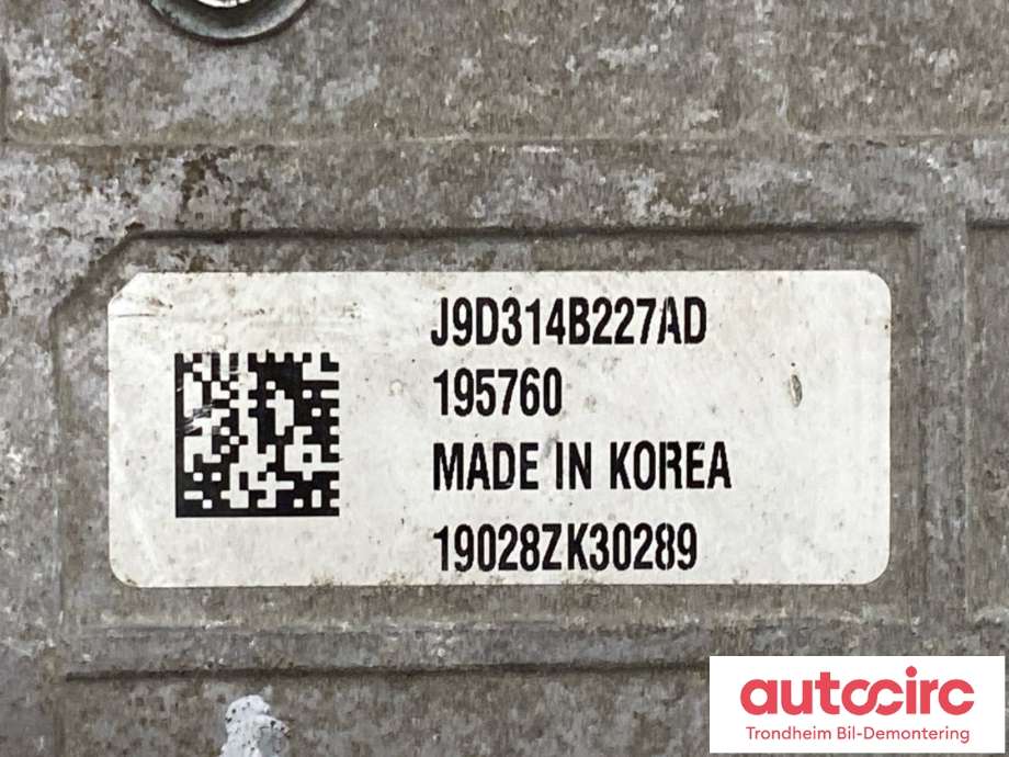 DCDC converter elbil til Jaguar I-PACE 2018-->> (J9D3-14B227-AD|T4K6510|J9D314B227AF| T4K13291)