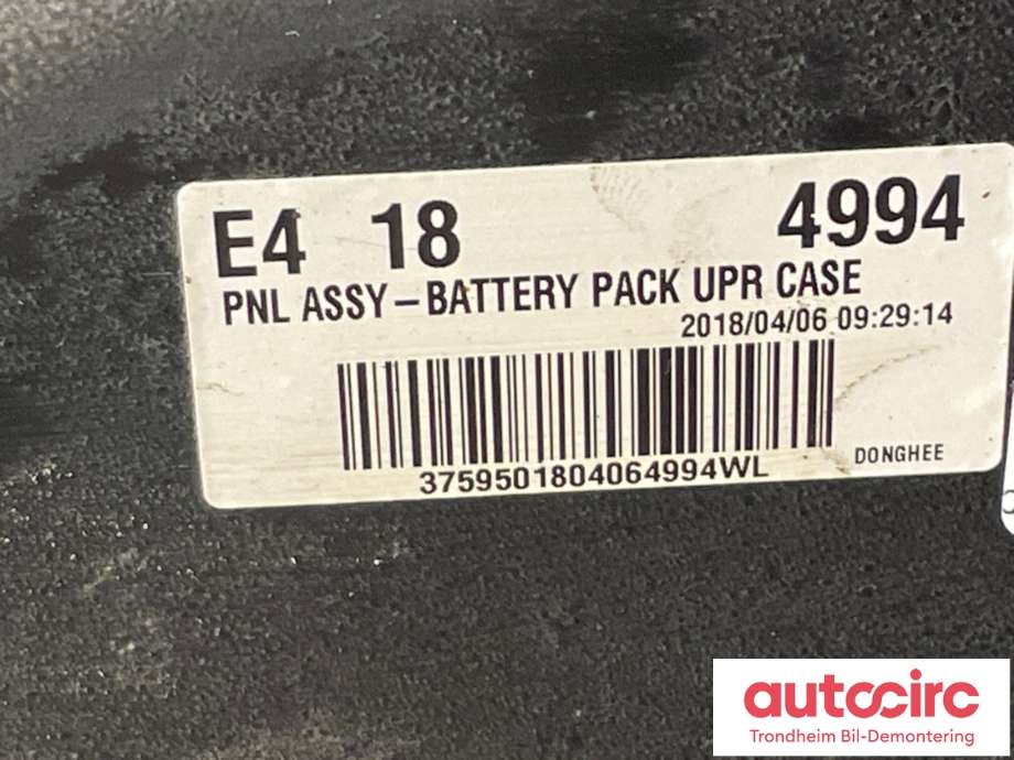 Batteripakke elbil til Kia Soul 2014-2019 (Type II) (30 KWH|37510E4350|SOH: 100%|SOC: 89%)