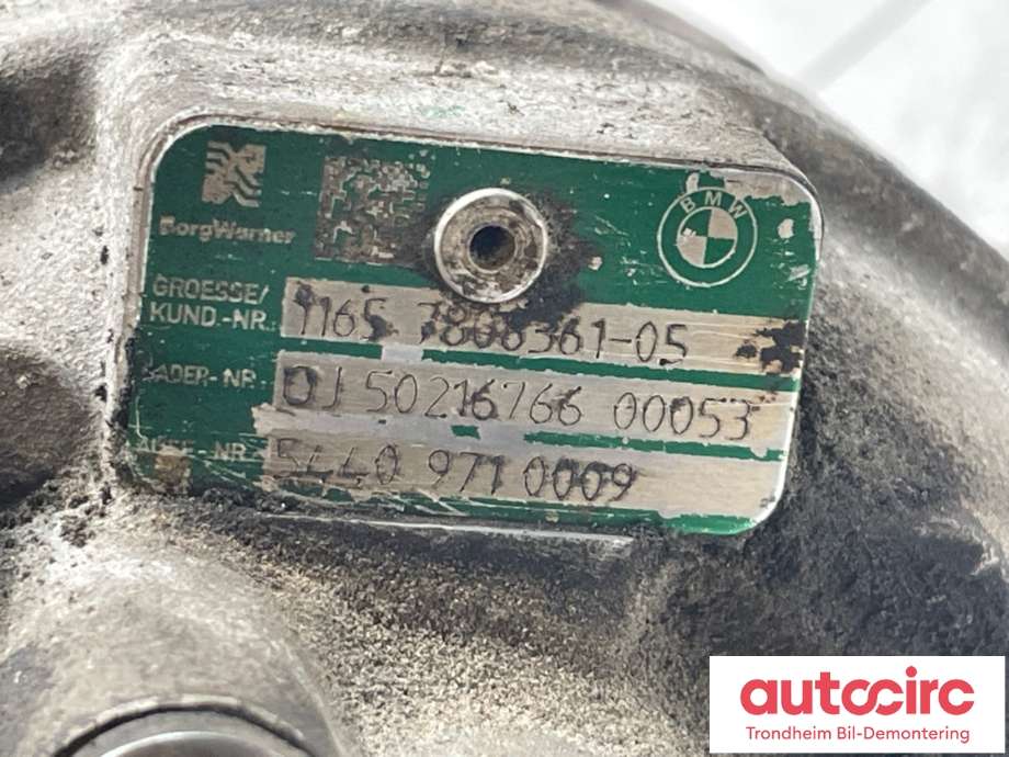 Turbo til BMW X5 2007-2013 (E70) (E70) (11 65 7 808 361|)