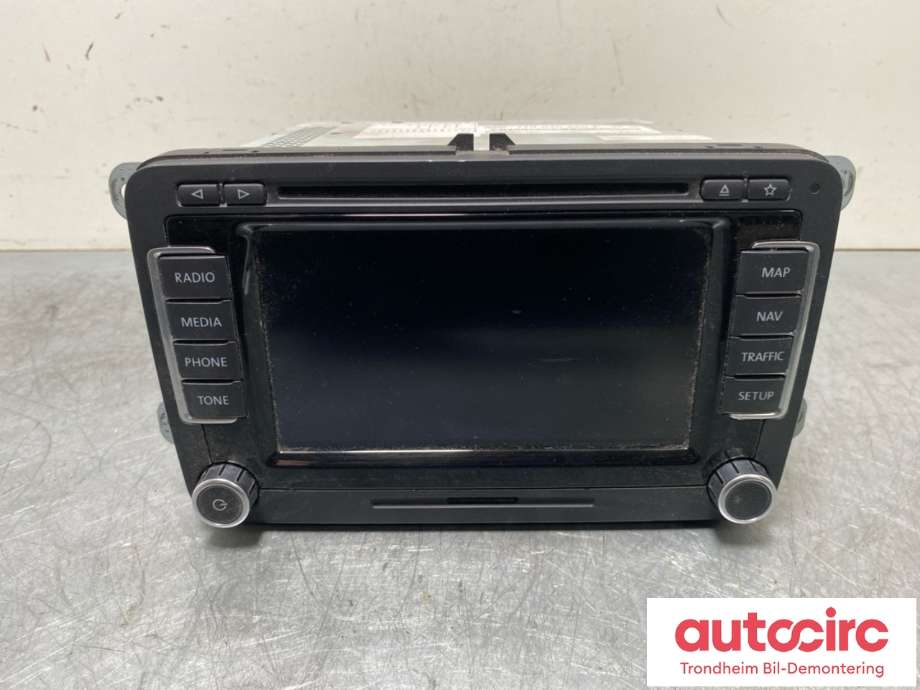 Bilstereo navigasjon til VW Passat, 2011-2015 (B7) (B7) (CONTINENTAL|1T0 035 680 F)