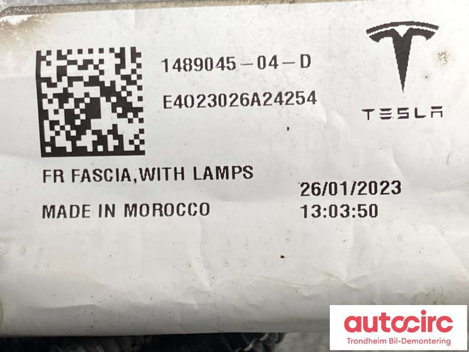 Ledningsnett til Tesla Model Y 2021-2024 (Type I)  (1489045-04-D|)