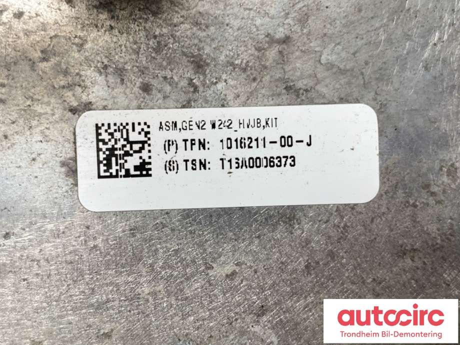 Koblingsboks elbil (HVJB) til Mercedes B-Klasse, electric drive 2014-2018 (W242) (W242) (TESLA|A 242 540 70 01|)