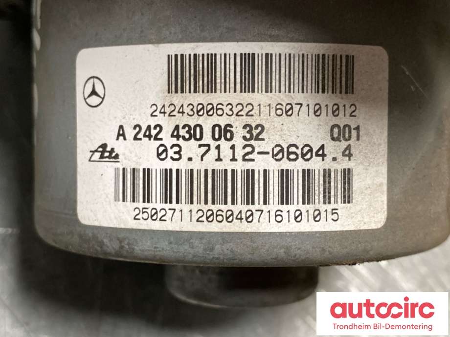 Vakuumpumpe til Mercedes B-Klasse, electric drive 2014-2018 (W242) (W242) (ATE|A 242 430 06 32|)