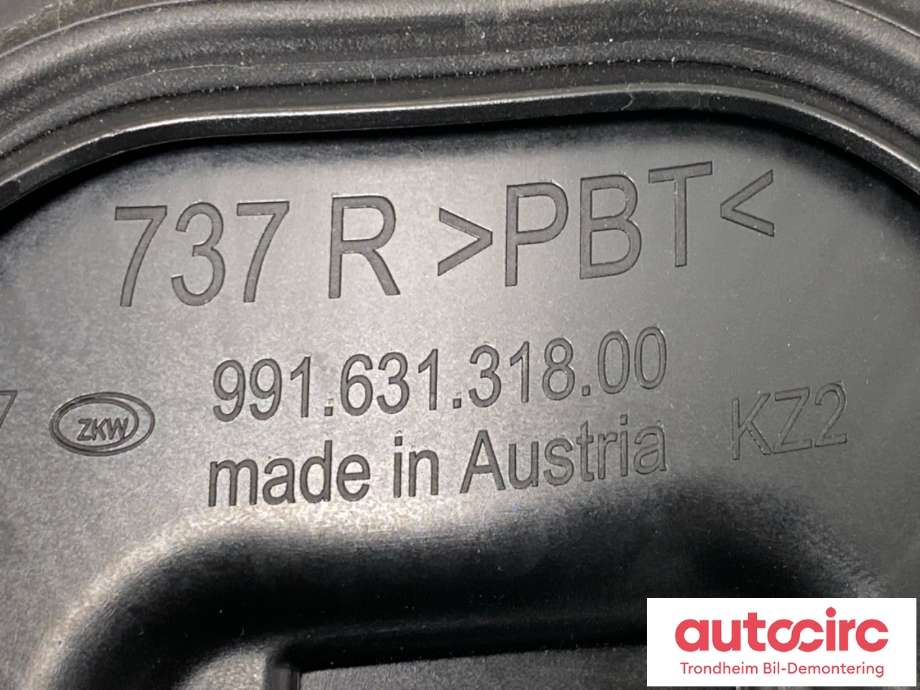 Deksel til Porsche 911 2012-2019 (991) (991) (991 631 318 00|)