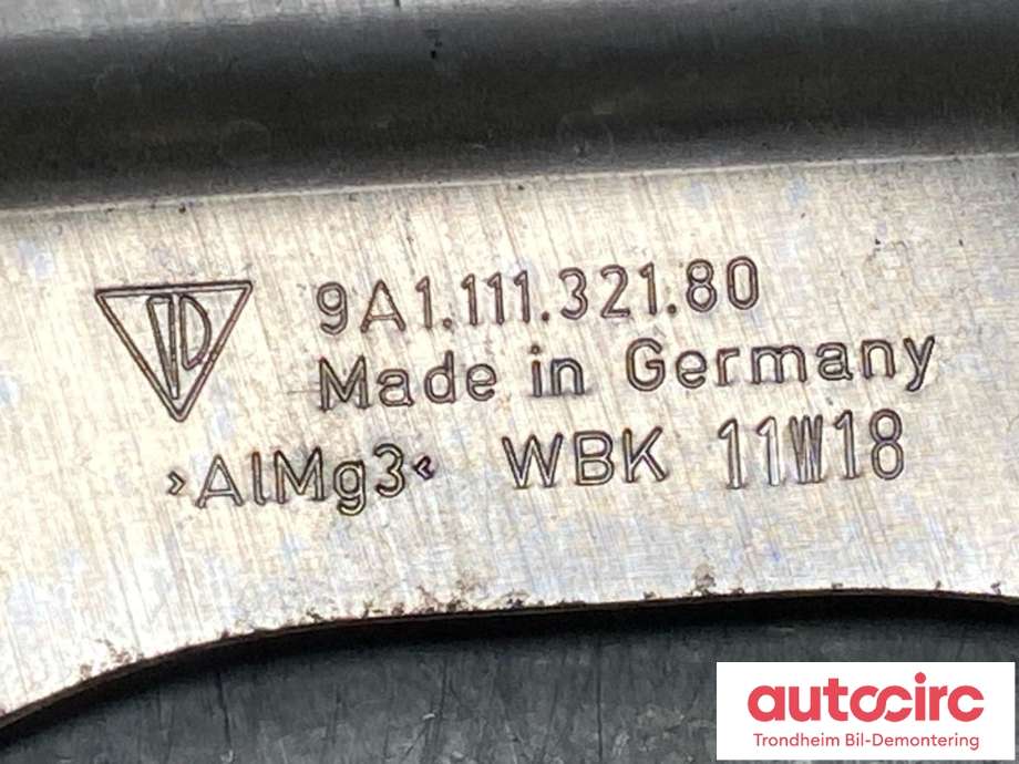 Eksos diverse til Porsche 911 2012-2019 (991) (991) (9A1 111 321 80|)