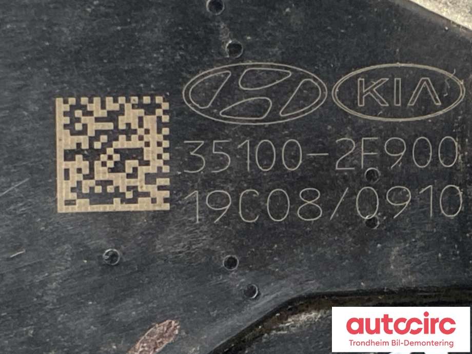 Spjeldhus til Kia Sorento 2016-->> Type III  (35100-2F900|)