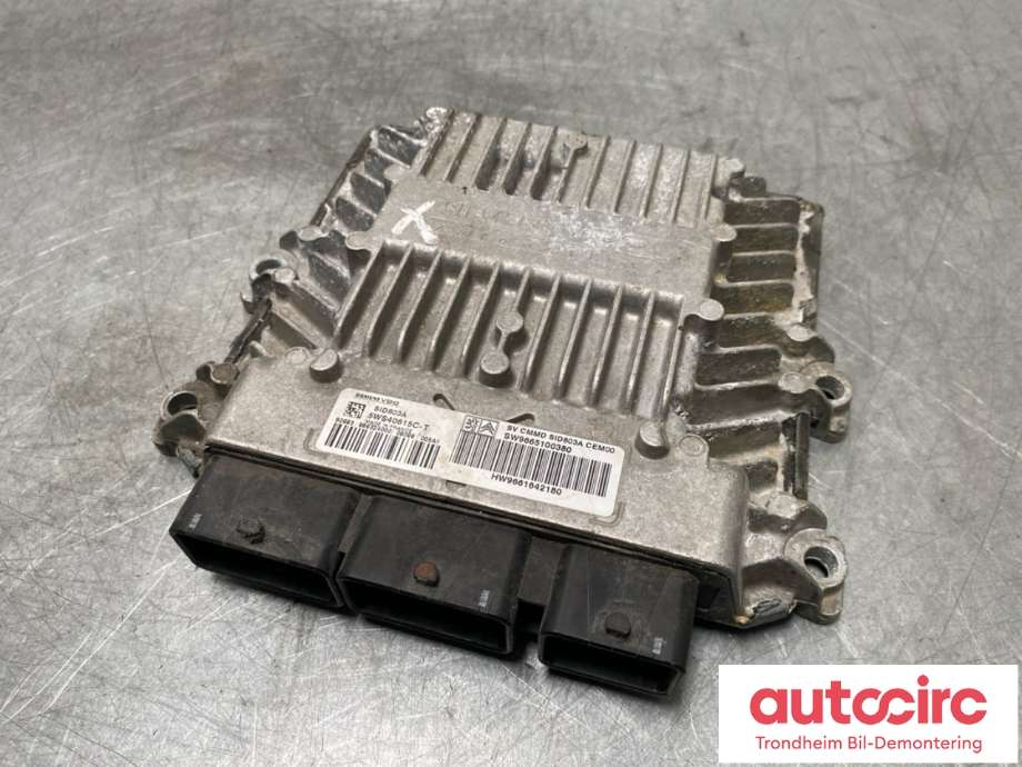 Styreenhet motor til Peugeot Expert, 2007-2016 (Type II)  (SIEMENS VDO|1943 GY)