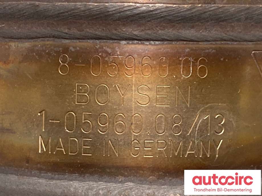 Katalysator til Porsche 911 2012-2019 (991) (991) (9P1 254 450 B|9P1 254 450 E|9P1 253 836)