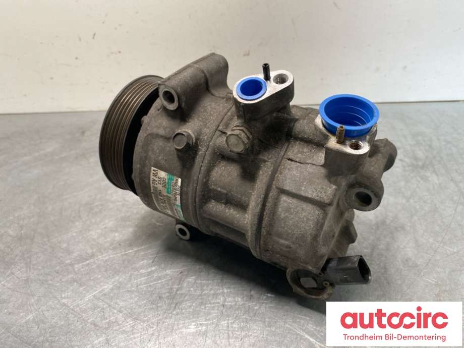 Aircondition kompressor til VW Caddy 2010-2015 (Type III, Fase 2)  (1K0820808D|1K0820808F|1K0820808FX)