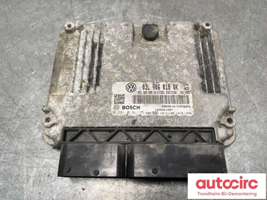 Styreenhet motor til Škoda Yeti, 2009-2013 (Fase 1)  (03L906018QK)