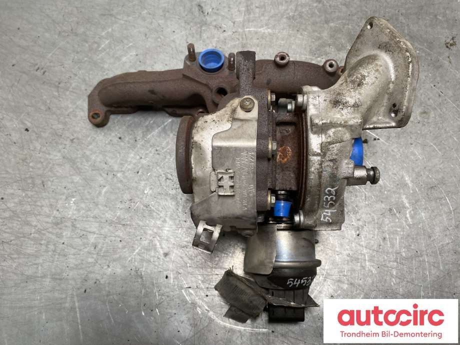 Turbo til Škoda Yeti, 2009-2013 (Fase 1)  (03L253056T)