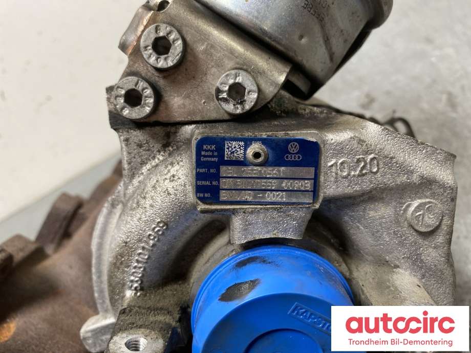 Turbo til Škoda Yeti 2009-2013 (Fase 1) (03L253056T|03L253010G|)
