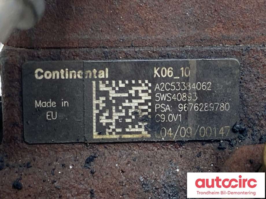 Dieselpumpe til Ford Focus 2011-2014 (Type III, Fase 1)  (1720038|AV6Q-9A543-CB|)