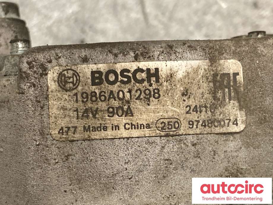 Dynamo diesel til Nissan Patrol 1998-2004 (Fase 1) (Y61) (Y61) (23100VC100|)