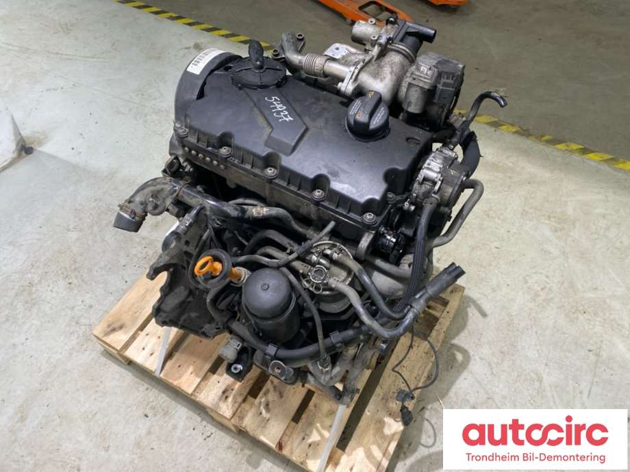 Motor diesel til Audi A4 2004-2008 (Type III) (B7) (B7) (03G 100 036 D|038 100 104 PX|038 103 267 E)