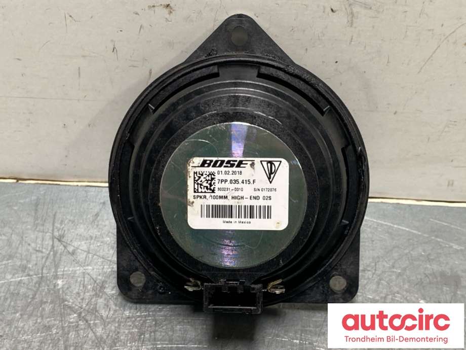 Bilstereo høyttaler til Porsche 911 2012-2019 (991) (991) (7PP035415F|)