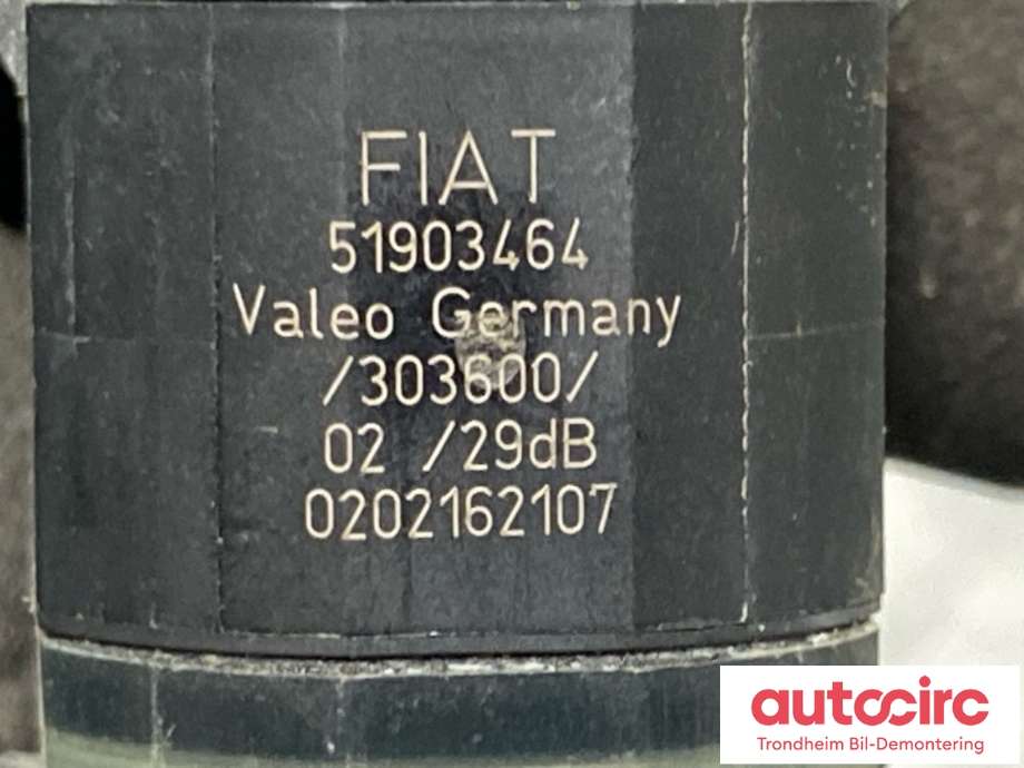 Parkeringssensor bak til Alfa Romeo Giulietta 2010-2018  (71775015|51903464|156093407)