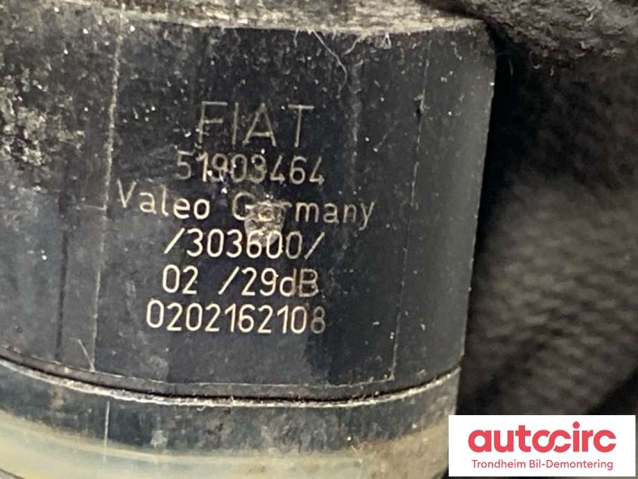 Parkeringssensor bak til Alfa Romeo Giulietta 2010-2018  (71775015|51903464|156093407)