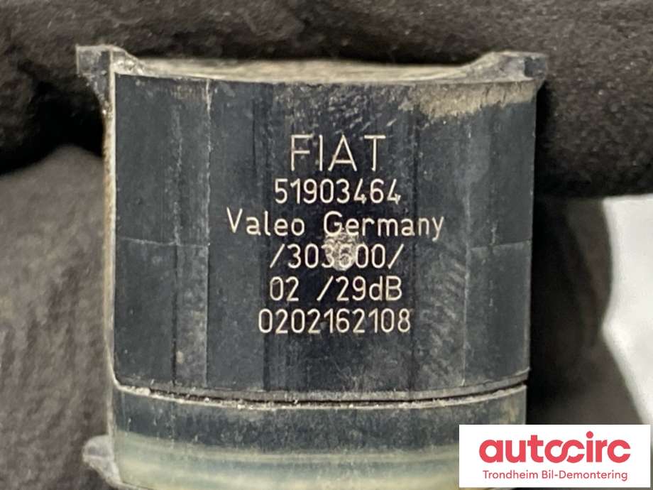 Parkeringssensor bak til Alfa Romeo Giulietta 2010-2018  (71775015|51903464|156093407)