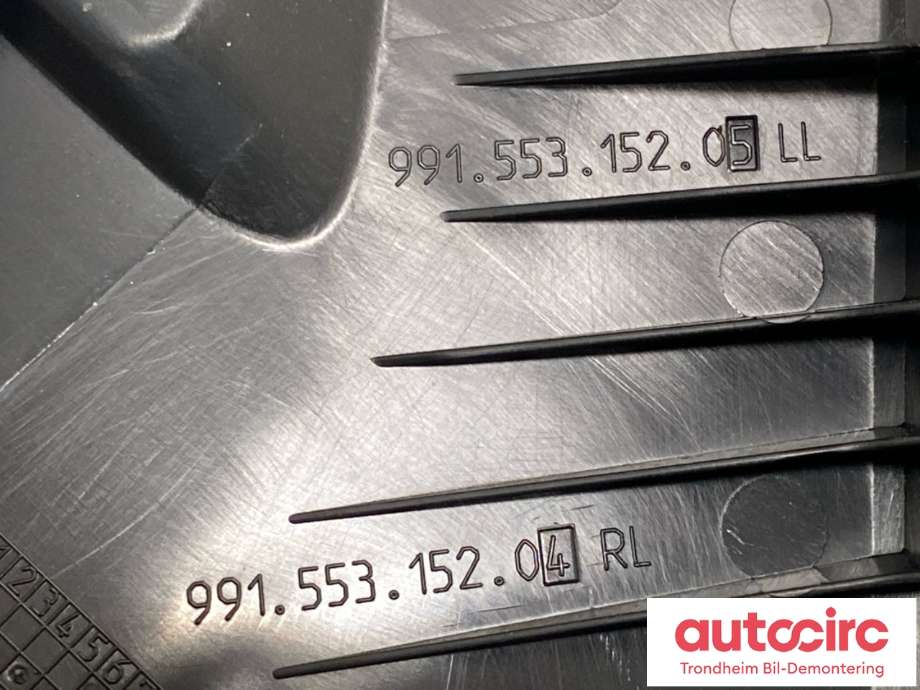 Deksel til Porsche 911 2012-2019 (991) (991) (99155315204|99155315205|)