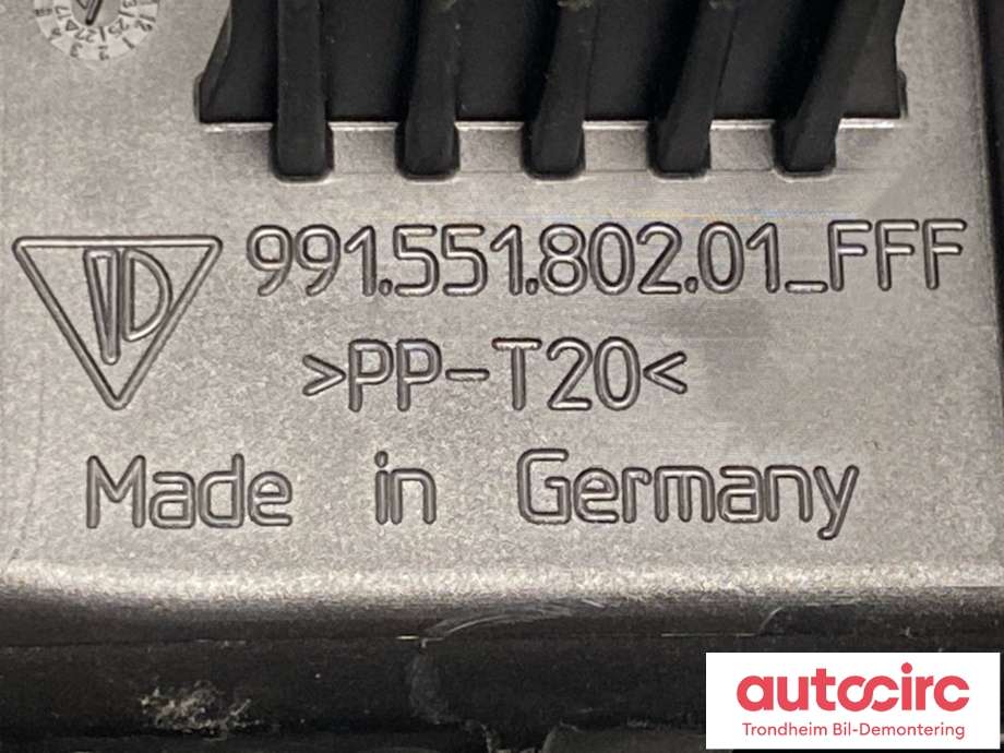Innredning diverse til Porsche 911 2012-2019 (991) (991) (99155180201|)