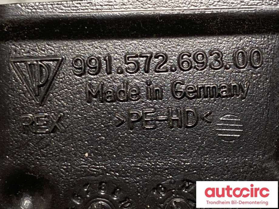 Luftslange innsug til Porsche 911 2012-2019 (991) (991) (991 572 693 00|)