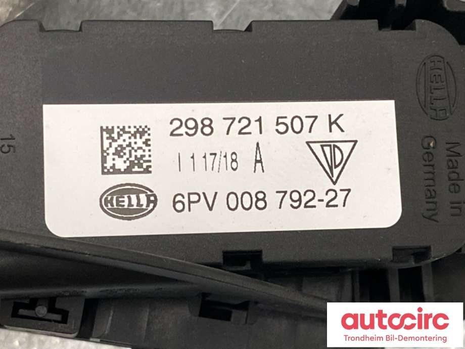 Pedal gass til Porsche 911 2012-2019 (991) (991) (298721507K|)