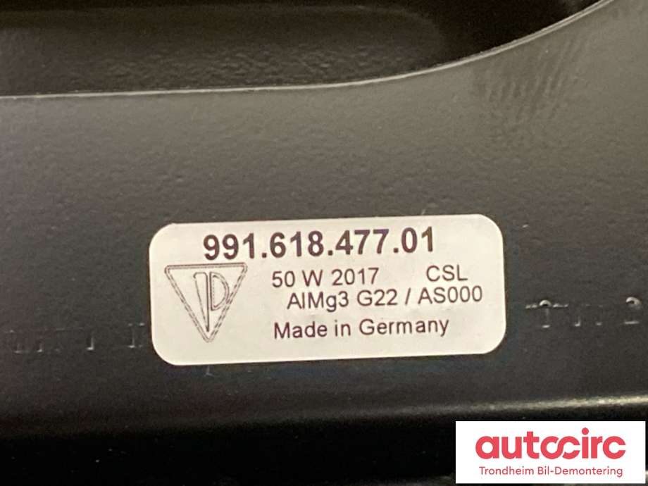 Batterikasse/feste til Porsche 911 2012-2019 (991) (991) (9P1804825|)
