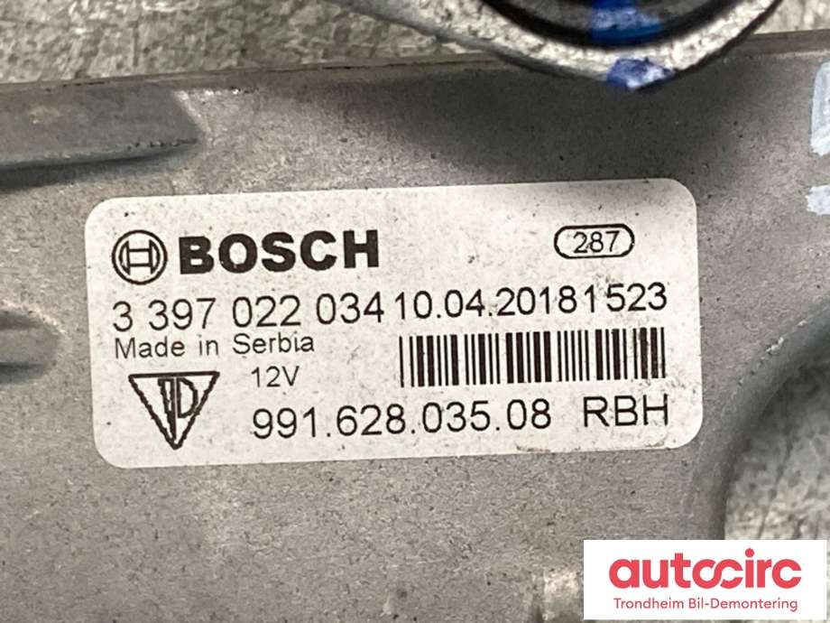 Viskeroverføring til Porsche 911 2012-2019 (991) (991) (99162803508|99162803506|99162803510)