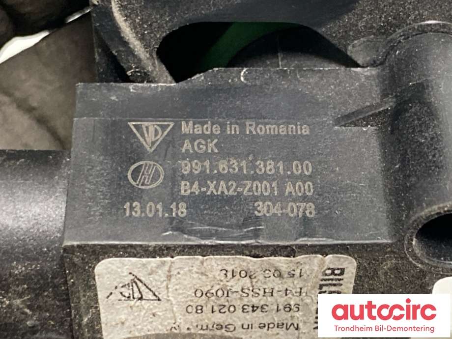 Sensor nivå til Porsche 911 2012-2019 (991) (991) (99134302180|991 343 921 80|)