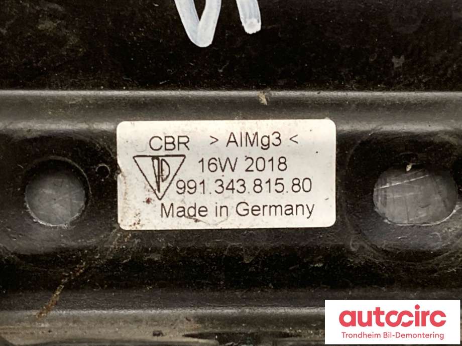 ABS diverse til Porsche 911 2012-2019 (991) (991) (99134381580|)