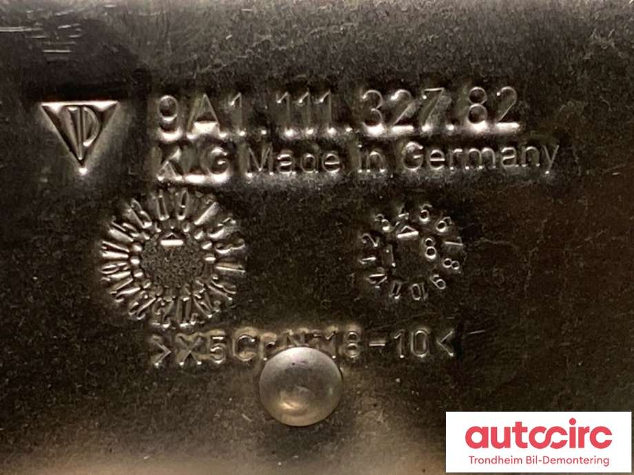 Eksos diverse til Porsche 911 2012-2019 (991) (991) (9A1 111 327 82|)