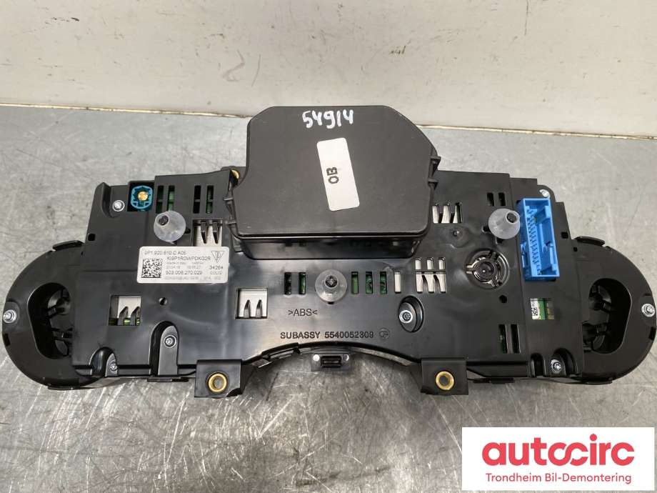 Instrumentpanel til Porsche 911 2012-2019 (991) (991) (9P1920610C|)