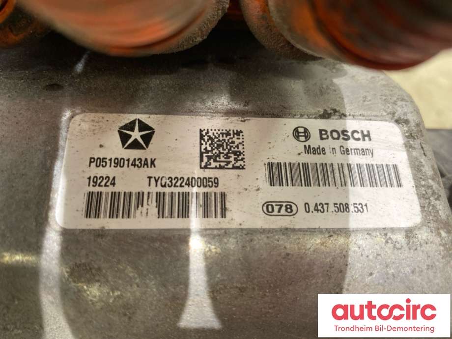 Batterilader (OBC - On Board Charger) til Fiat 500 2008-2020  (05185004AI|)
