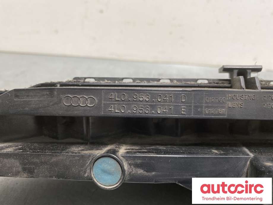 Blinklykt venstre til Audi Q7 2010-2015 (Type I, Fase 2) (4L0 953 041 E|)