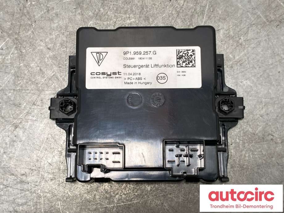 Styreenhet diverse til Porsche 911, 2012-2019 (991) (991) (9P1959257G)