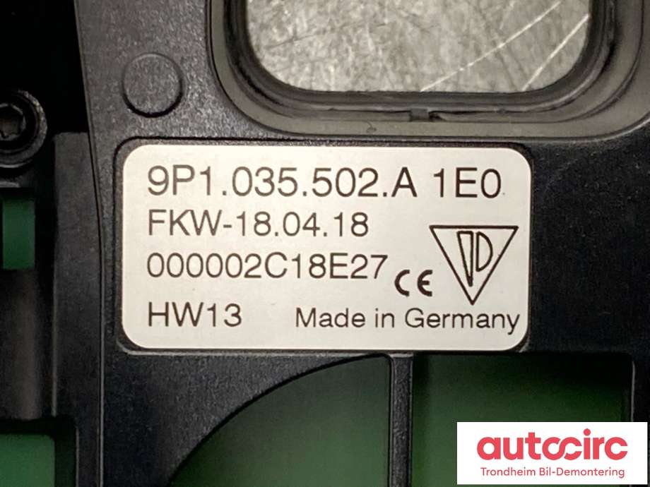 Dashbord trådløs mobillader til Porsche 911 2012-2019 (991) (991) (9P1035502A|)