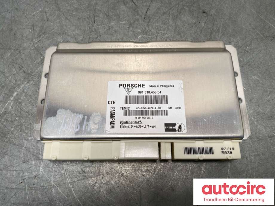 Styreenhet diverse til Porsche 911, 2012-2019 (991) (991) (99161845054)