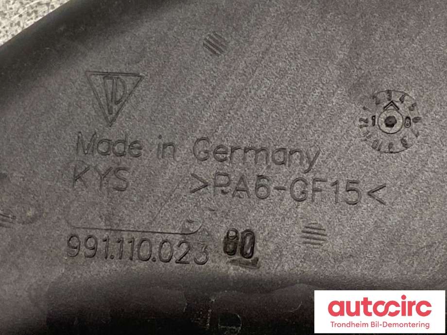 Turbo rør til Porsche 911 2012-2019 (991) (991) (99111002380|)