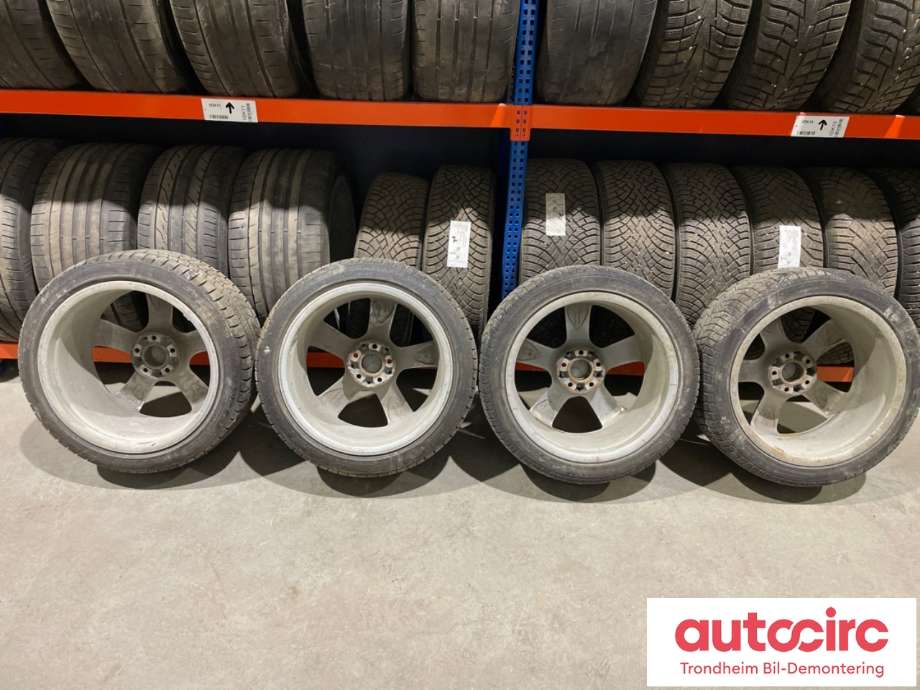 Hjulsett aluminium vinter til Mercedes E-Klasse 2009-2013 (Fase 1) (W212) (W212) (18 TOMMER|245/40R18 97V|PROD: 3424|7-8 MM)