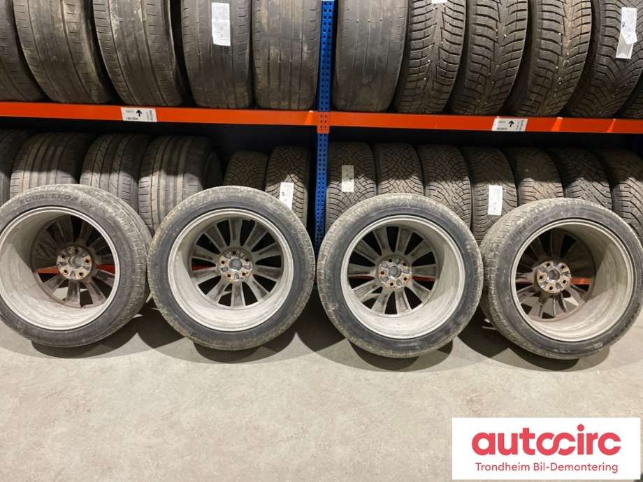 Hjulsett aluminium sommer til Tesla Model X 2016-->>  (20 TOMMER|255/45R20 105Y|PROD: 0125|5MM)