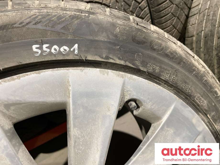Hjulsett aluminium sommer til Tesla Model X 2016-->>  (20 TOMMER|255/45R20 105Y|PROD: 0125|5MM)