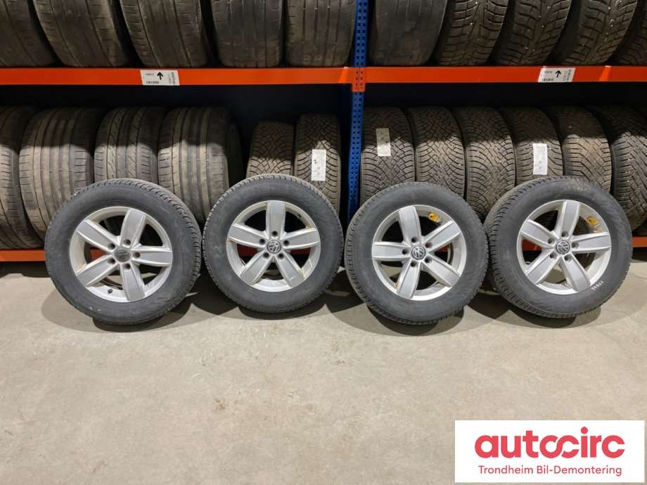 Hjulsett aluminium vinter til VW e-Golf, 2017-2020 (Fase 2) (16 TOMMER|195/65R15 95R)