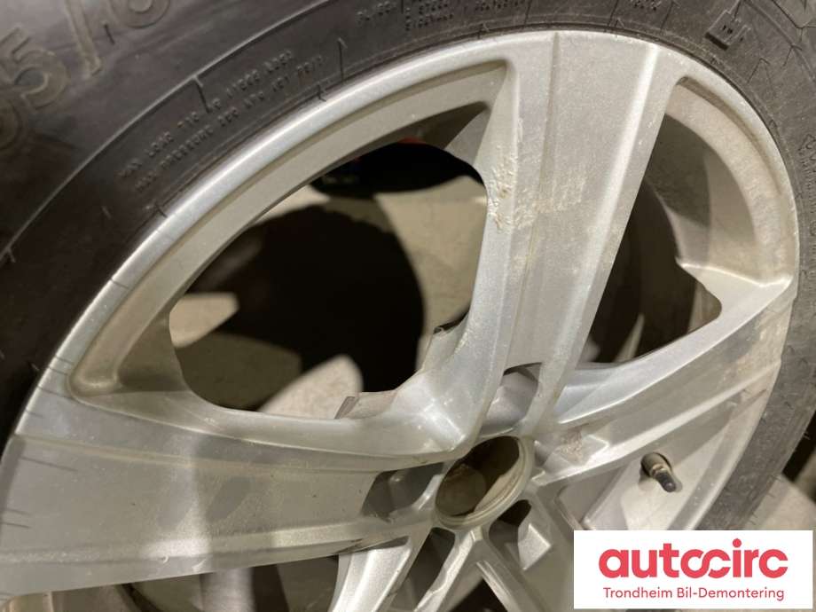 Hjulsett aluminium vinter til Suzuki SX4 S-CROSS 2013-->> (Type II) (16 TOMMER|205/60R16 96T|PROD: 3923|6-7MM)